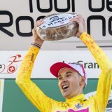 Alex Baudin, nouveau leader du Tour de Romandie KEYSTONE/JEAN-CHRISTOPHE BOTT